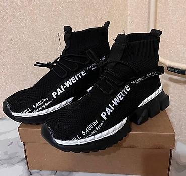 nike tech fleec: Мужские кроссовки, 44, Новый, цвет - Черный — 1