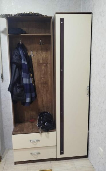 setka qapi qiymeti: Б/у, Распашной, 1 дверь Прямой шкаф, Шкаф в прихожей