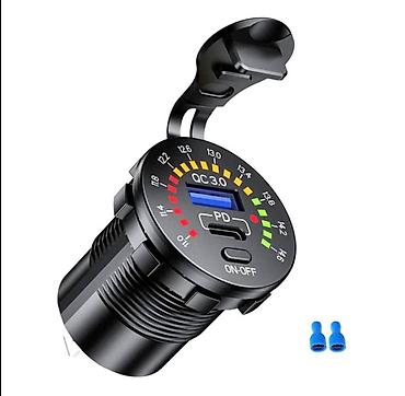 Другие аксессуары для салона: USB-зарядка, кнопок, панель переключателя, 12 В, 24 В — 6