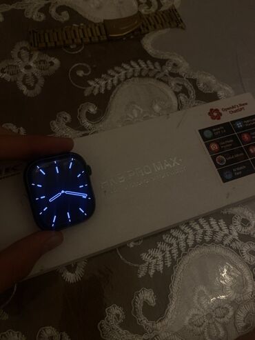 Smart saatlar: Smart saat, Apple, Sensor ekran, rəng - Qara