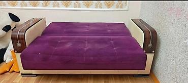 Divanlar: Divan-kravat, İşlənmiş, Açılan, Bazalı, Vеlur parça, Çatdırılma yoxdur — 5