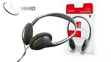 Slušalice: Gembird stereo slušalice – lagani model sa trakom preko glave i mekim — 1