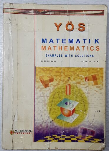китеп: Продаю разные книги: книга математика YÖS, экзаменационные вопросы по