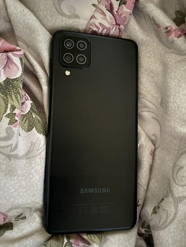 samsung galaxy fold 2: Samsung Galaxy A12, 32 GB, rəng - Qara, Barmaq izi — 3