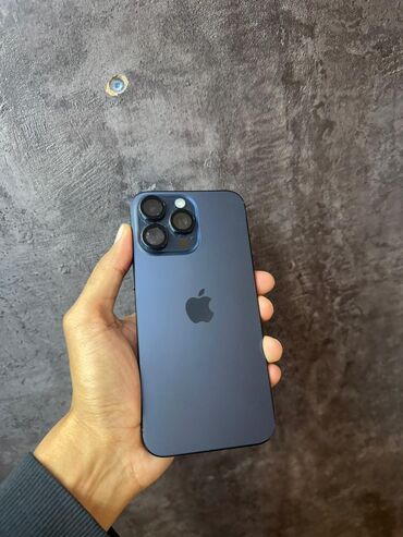 айфон 15 про новый: IPhone 15 Pro Max, Б/у, 256 ГБ, Blue Titanium, Коробка, 99 %