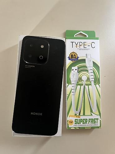 honor band: Honor X6b, 256 GB, rəng - Qara, Face ID — 4