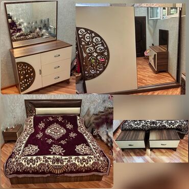 Mebel: İkinəfərlik çarpayı, Dolab, Termo, Tumba, İşlənmiş