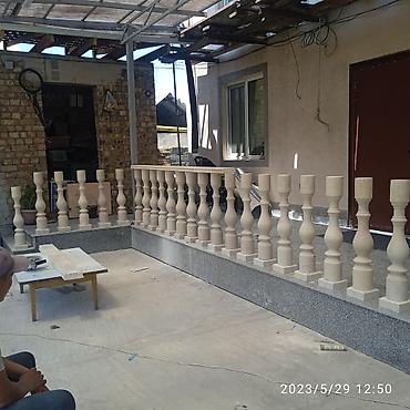 Обшивка лестниц: Балясина перила установка кылабыз — 9