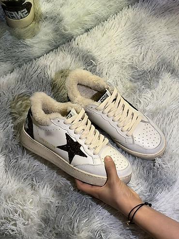 кожаные бу: Кроссовки, 37, Golden Goose, Новый, цвет - Белый — 1
