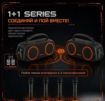 dji mic 1: Портативная колонка караоке система с двумя микрофонами Eccotae TK-118 — 5
