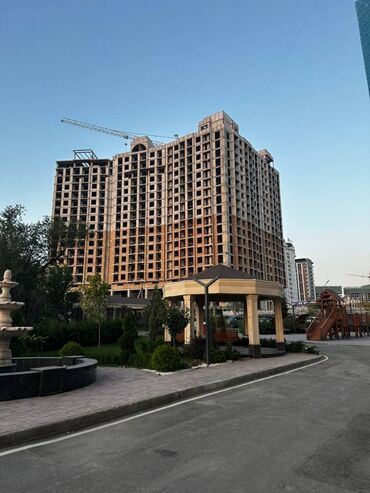 недвижимость в токмоке: 3 комнаты, 127 м², Элитка, 13 этаж, ПСО (под самоотделку)