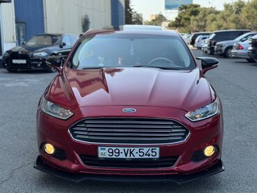 Ford: Ford Fusion – qırmızı mettalik sedan - Korpus: 4 qapılı sedan — 1