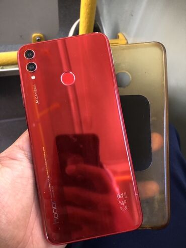 телефон поко x5: Honor 8X, 64 ГБ, түсү - Кызыл