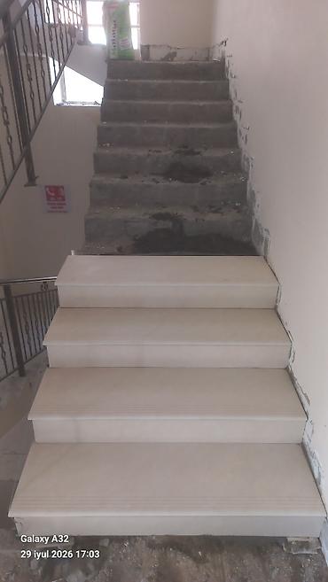 plitə işləri: Peşəkar kafel-metlax və mərmər piləkan ve döşənməsi qiymet işə görə — 6