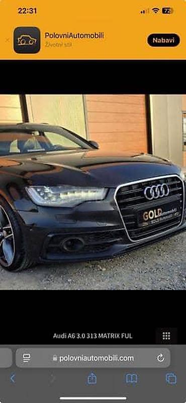 usluga prevoza robe: DELOVI ZA AUDI A6 4G C7 2013. GOD. | A3 A4 A5 A6 A7 Q3 Q5 Dostava na — 1