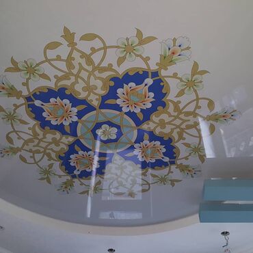 Натяжной потолок: Натяжной потолок Глянцевое, Матовое Гарантия — 19