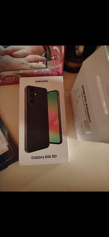 samsung a52 irşad: Samsung Galaxy A56 5G, rəng - Qara, Simsiz şarj — 1