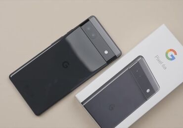 Google: Google Pixel 6A, Б/у, 128 ГБ, цвет - Черный, 1 SIM, eSIM