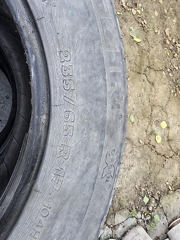 Шины 235 / 65 / R 17, Лето, Б/у, Внедорожные (АТ/МТ), Michelin