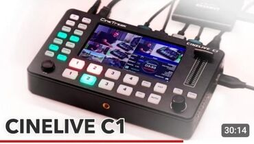 Техника для кухни: Canlı yayım və çoxkameralı prodaksiya üçün peşəkar video