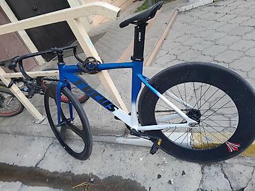 speedone frame: Фикс / трековый велосипед Focus в яркой сине-белой расцветке. Подойдет — 2