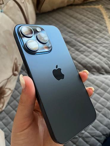 IPhone 15 Pro, 128 GB, Göy, Face ID