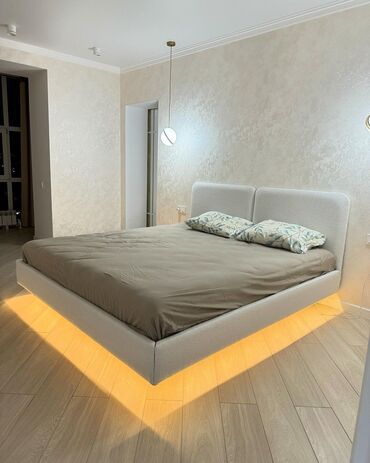 кровать с подсветкой: Двуспальная Кровать, Новый