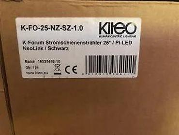 Rasveta: Kiteo K-Forum Stromschienenstrahler PI‑LED, NeoLink – crni - Tip: LED — 12