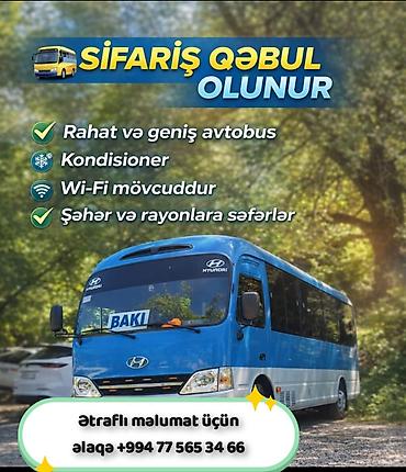 Mikroavtobus, Bakı - 20 Oturacaq lalafo.az -da — 2 Mikroavtobus, Bakı - 20 Oturacaq — 2