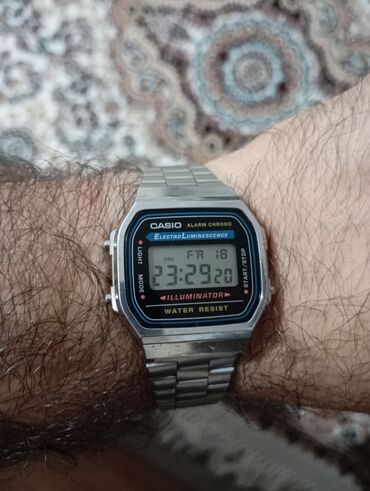 Qol saatları: İşlənmiş, Qol saatı, Casio, rəng - Gümüşü