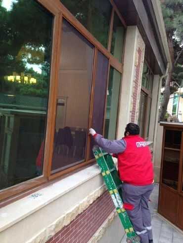 Plastik pəncərələr: Şəbəkəli̇ plasti̇k qapi pəncərə mi lazım???? Plastik aluminium qapı — 5