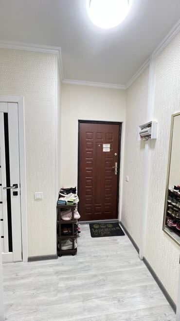 квартира памир строй: 1 бөлмө, 51 кв. м, 9 кабат, Евроремонт