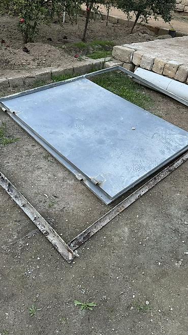 qapın: Qaraj üçün keyfiyyətli dəmir qapı 180x240 — 2