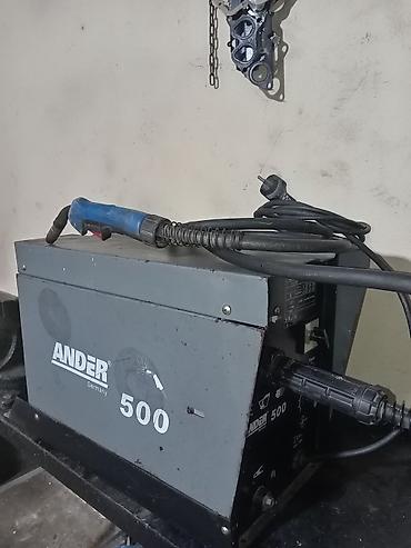 kley tabanca: ANDER 500 qaynaq aparatı - Tip: MIG/MAG (tel qaynaq) aparatlı — 4