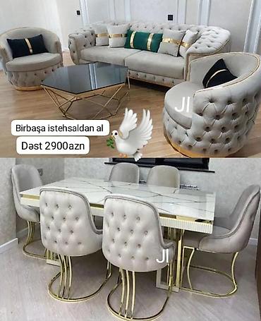 Yeni, Masa və oturacaqlar