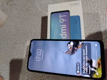 Redmi: Redmi 9T, 128 GB, Barmaq izi