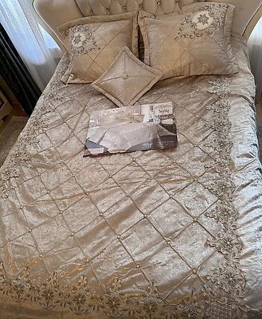 ucuz tul pərdələr: Evelina Home Collection – “Sofia” yataq örtüyü dəsti Yalnız 1 gün — 1