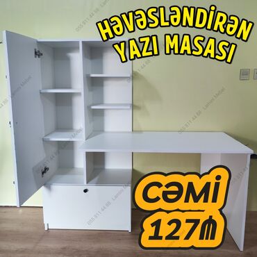 mebel stullar: Yazı masası, Yeni, Açılmayan, Dördbucaq masa, Azərbaycan