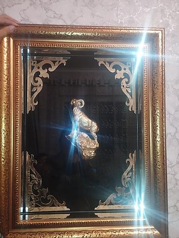 Панно: Настенные панно в рамах с восточной/исламской тематикой. - — 7