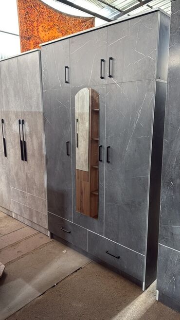 Шкафы для одежды: Шкаф для одежды, Новый, Прямой, ЛДСП — 21