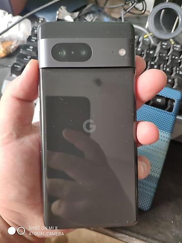 Уюлдук телефондор жана аксессуарлар: Google Pixel 7, Колдонулган, 256 ГБ, түсү - Кара, eSIM — 3