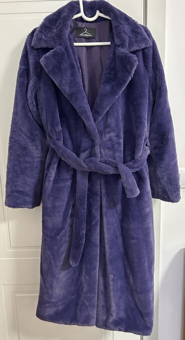 zimski kaputi: L (EU 40), M (EU 38), S (EU 36), Faux fur, color - Purple