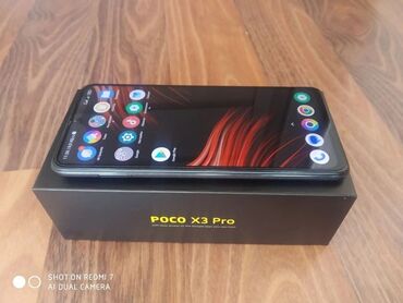 поко телефоны: Poco X3 Pro, Б/у, 128 ГБ, цвет - Черный, 2 SIM