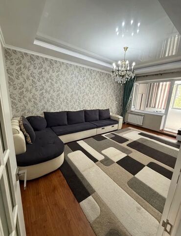 продам квартиру ош: 4 бөлмө, 76 кв. м, 105-серия, 5 кабат, Евроремонт