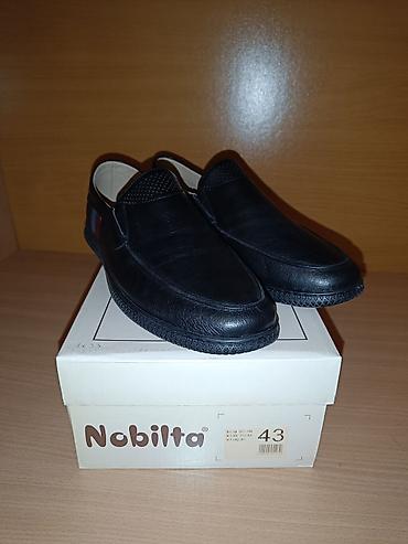 Мужская обувь: Nobilta kişi loaferləri - Ölçü: 43 (iç ölçü 27.5 sm) - Rəng: qara - — 2