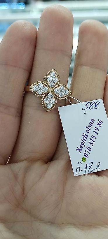 Aksesuarlar: Toy, Üzük, Sarı qızıl, 585 Əyar — 2