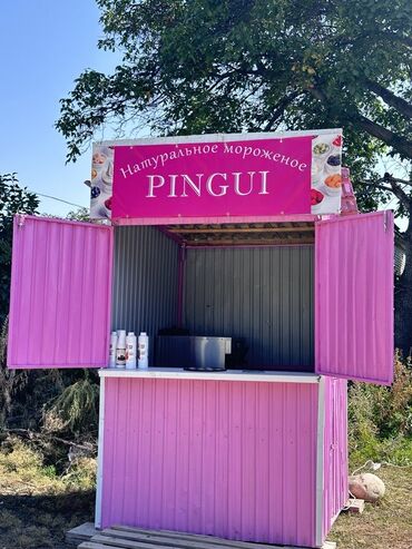 продам пивное оборудование: Готовый киоск «Натуральное мороженое PINGUI» с профессиональным