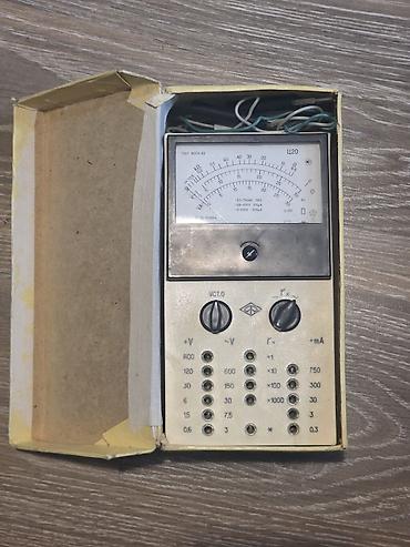 kabel baraban: Ампервольтомметр Ц20 СССР Vintage Материал: металл, стекло, пластик — 2