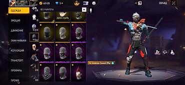 Значки: Игровой аккаунт Free Fire Характеристики: - Уровень профиля: 69 - — 6