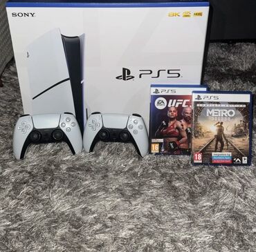 PS5 (Sony PlayStation 5): PlayStation 5 Slim с дисководом В комплекте:ОБМЕНА НЕТ • 2